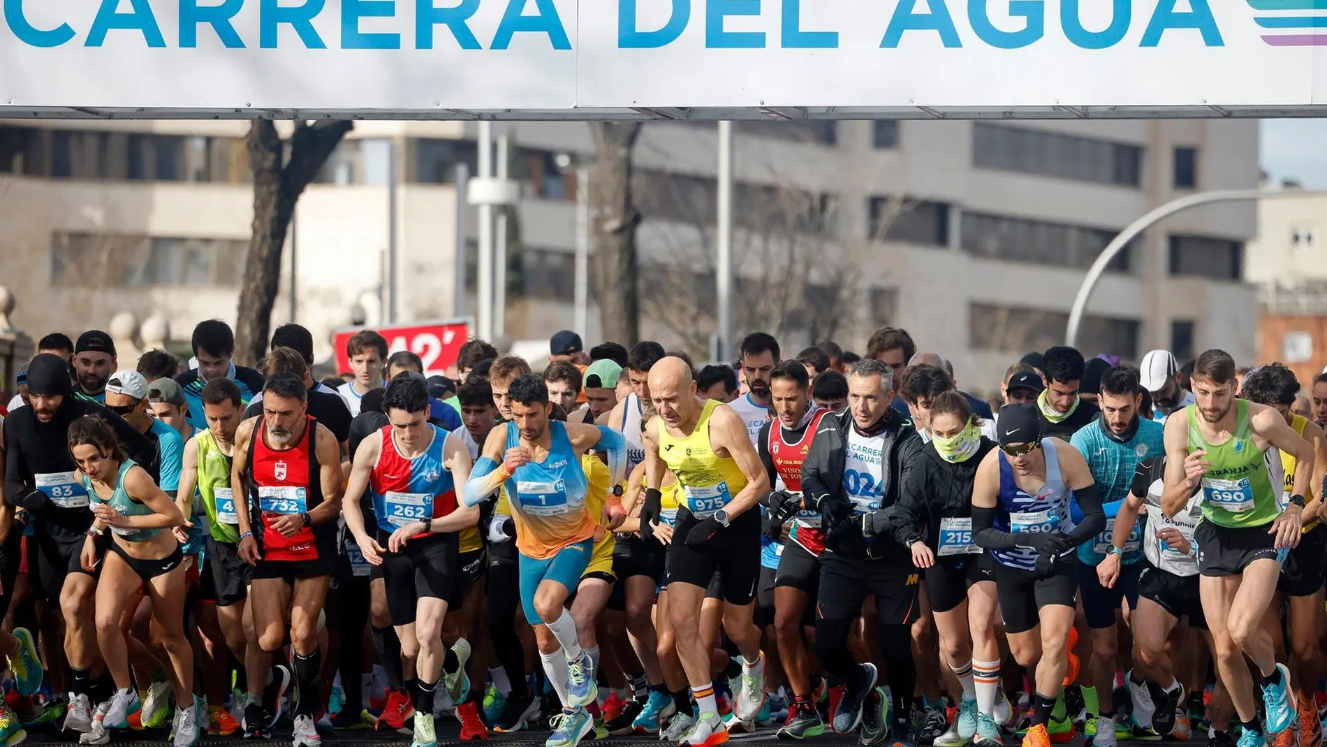 3.300 atletas participan en la Carrera del Agua para concienciar sobre el uso responsable del agua