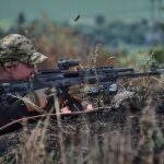 Irina Terejovich, soldado ucraniana.
