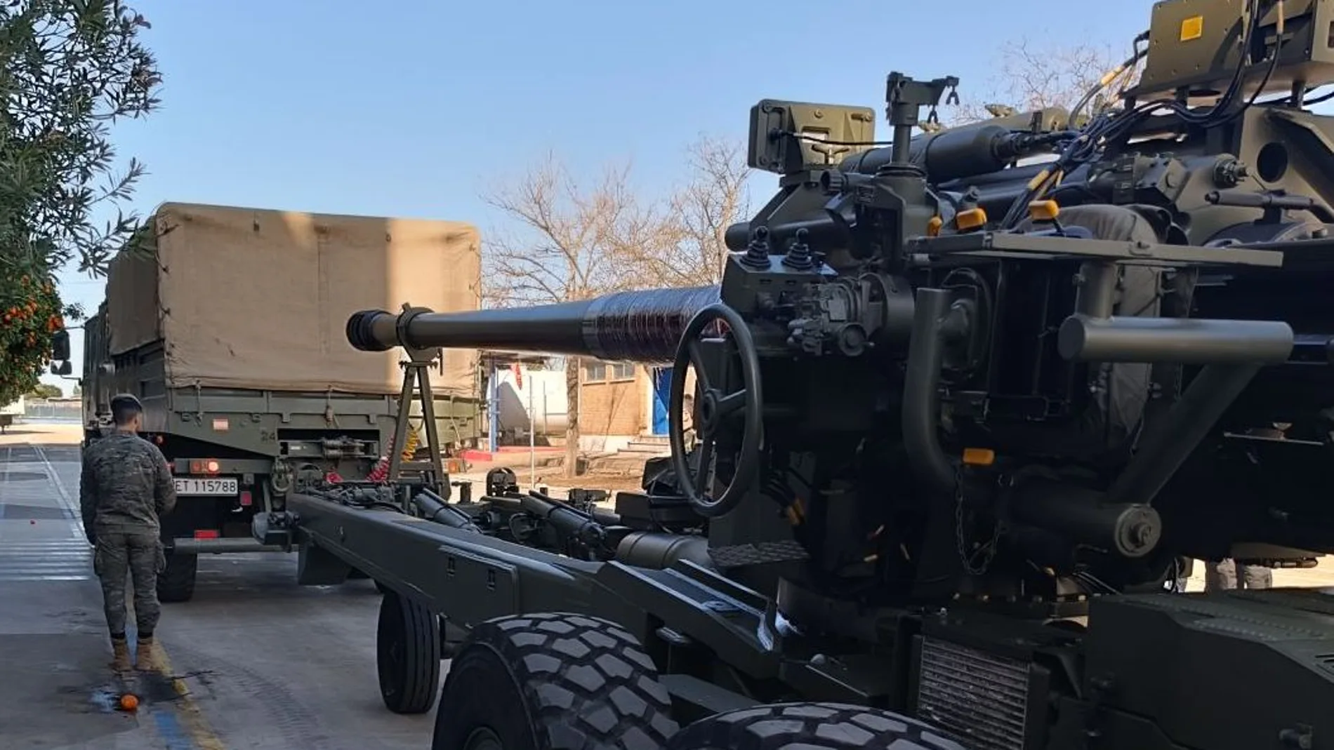 Obús 155/22 del Ejército de Tierra