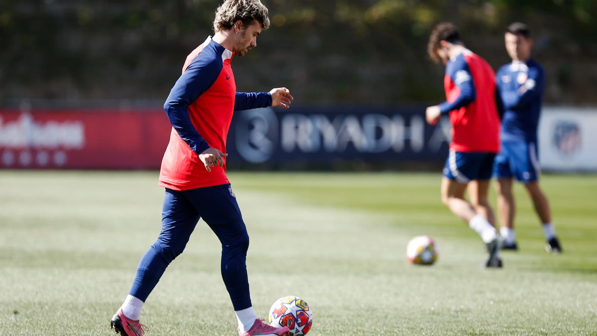 Antoine Griezamann entrenando con el Atlético de Madrid CLUB ATLÉTICO DE MADRID 11/03/2024