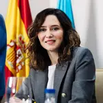 Ayuso preside la reunión del Consejo de Gobierno en Leganés (Madrid)