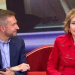 Frank Blanco y Ana Rosa Quintana