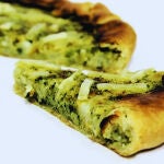 Quiche de brócoli y coliflor