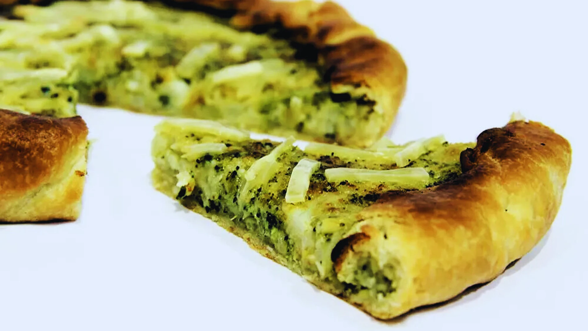 quiche brócoli y coliflor