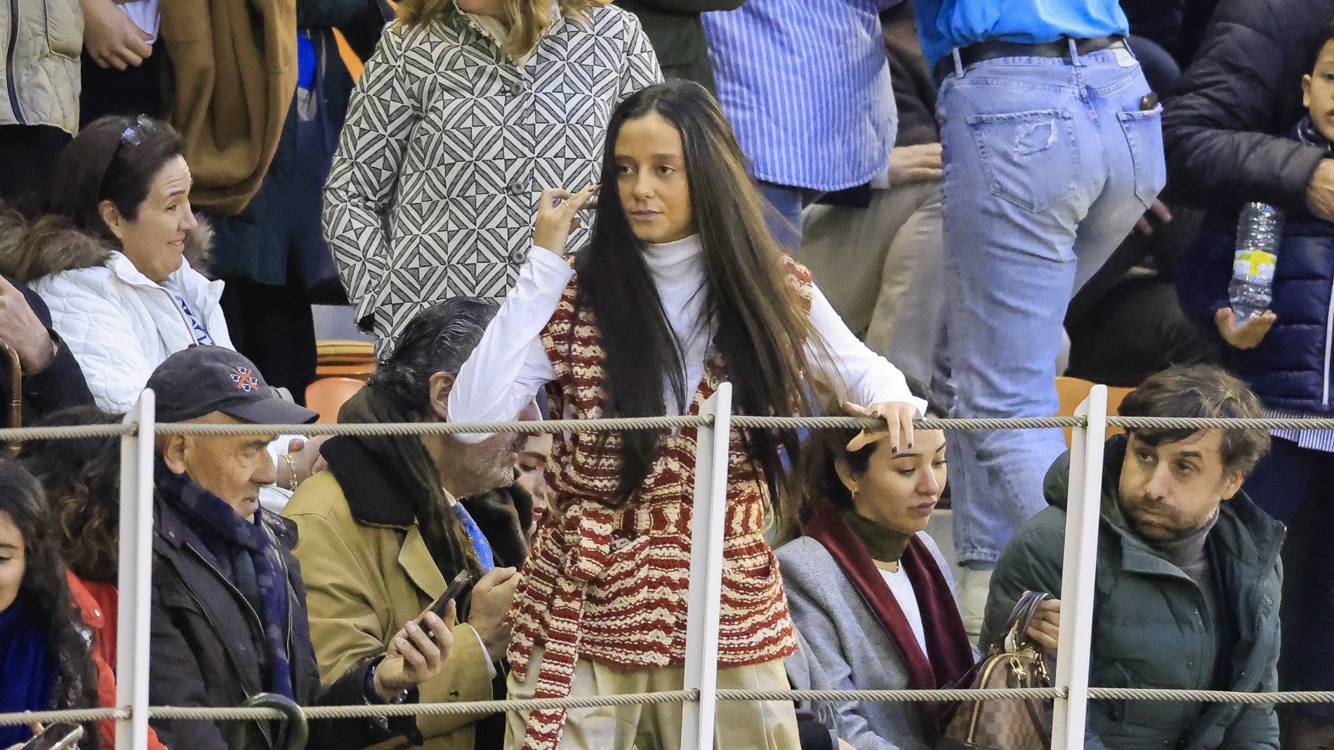 Victoria Federica con chaleco de Nícoli.