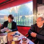 Entretenida charla entre Alfon Arranz y Emilio Gutiérrez Caba