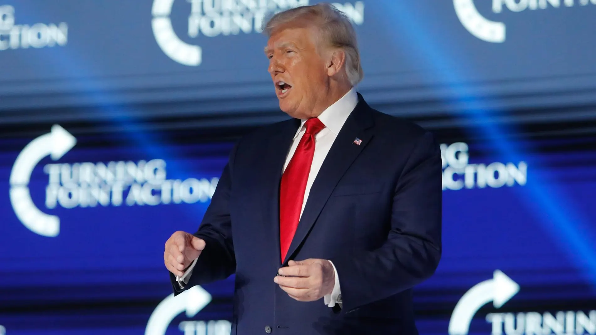 El expresidente de EE UU Donald Trump