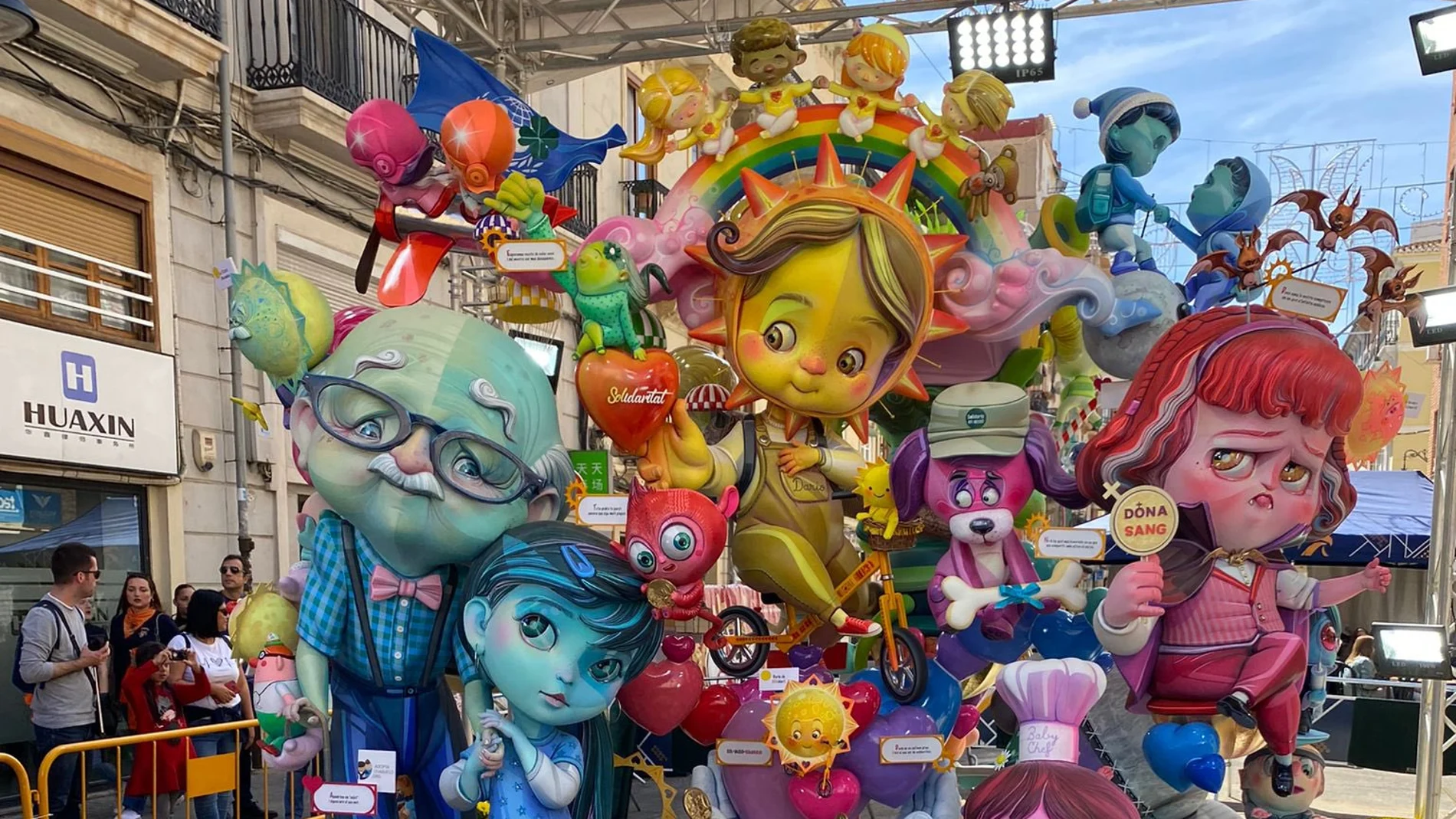 Convento Jerusalén se alza con el primer premio infantil de las Fallas de Valencia 2024