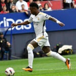 Vinicius, en la acción de primer gol del partido