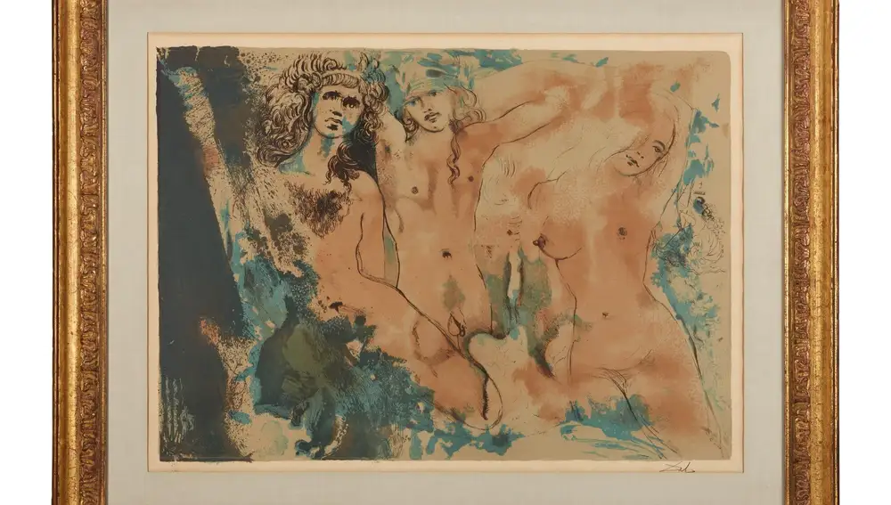 Una de las obras de Dalí propiedad de Hefner