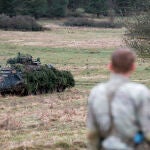 Maniobras militares de la OTAN en Hohenfels (Alemania)