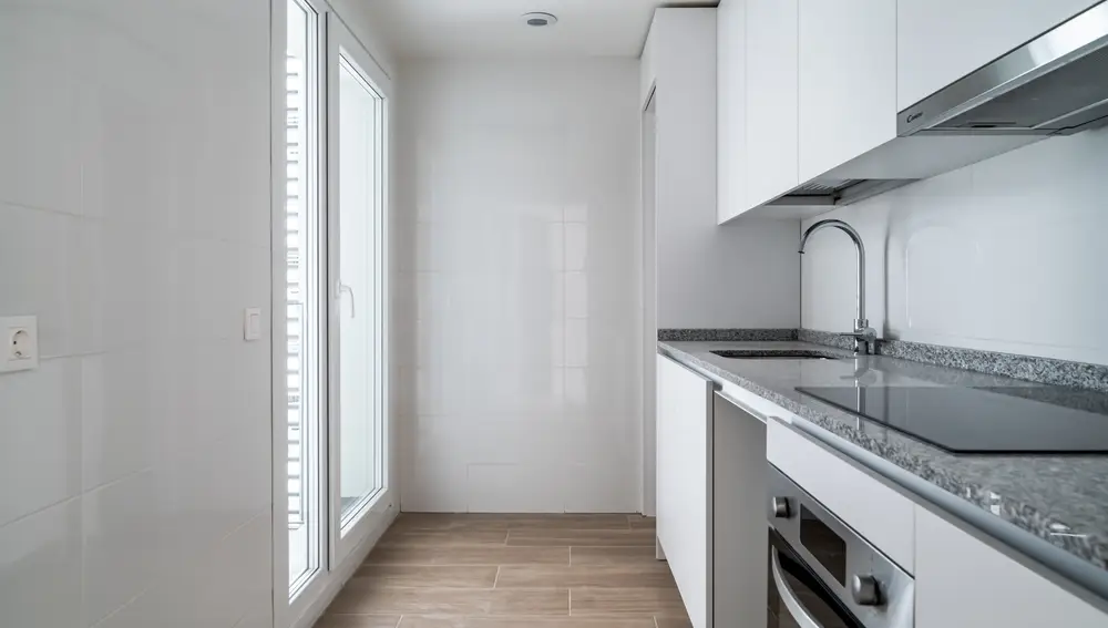 Cocina de uno de los pisos