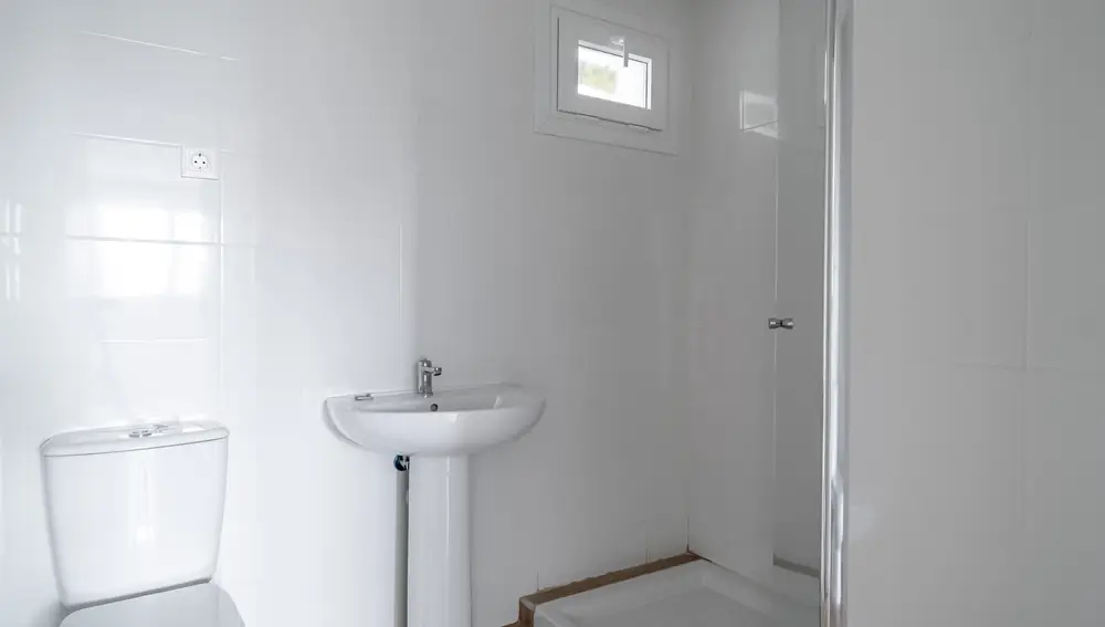 Uno de los cuartos de baño