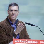 Sánchez participa en el acto de clausura del 15º Congreso del PSC