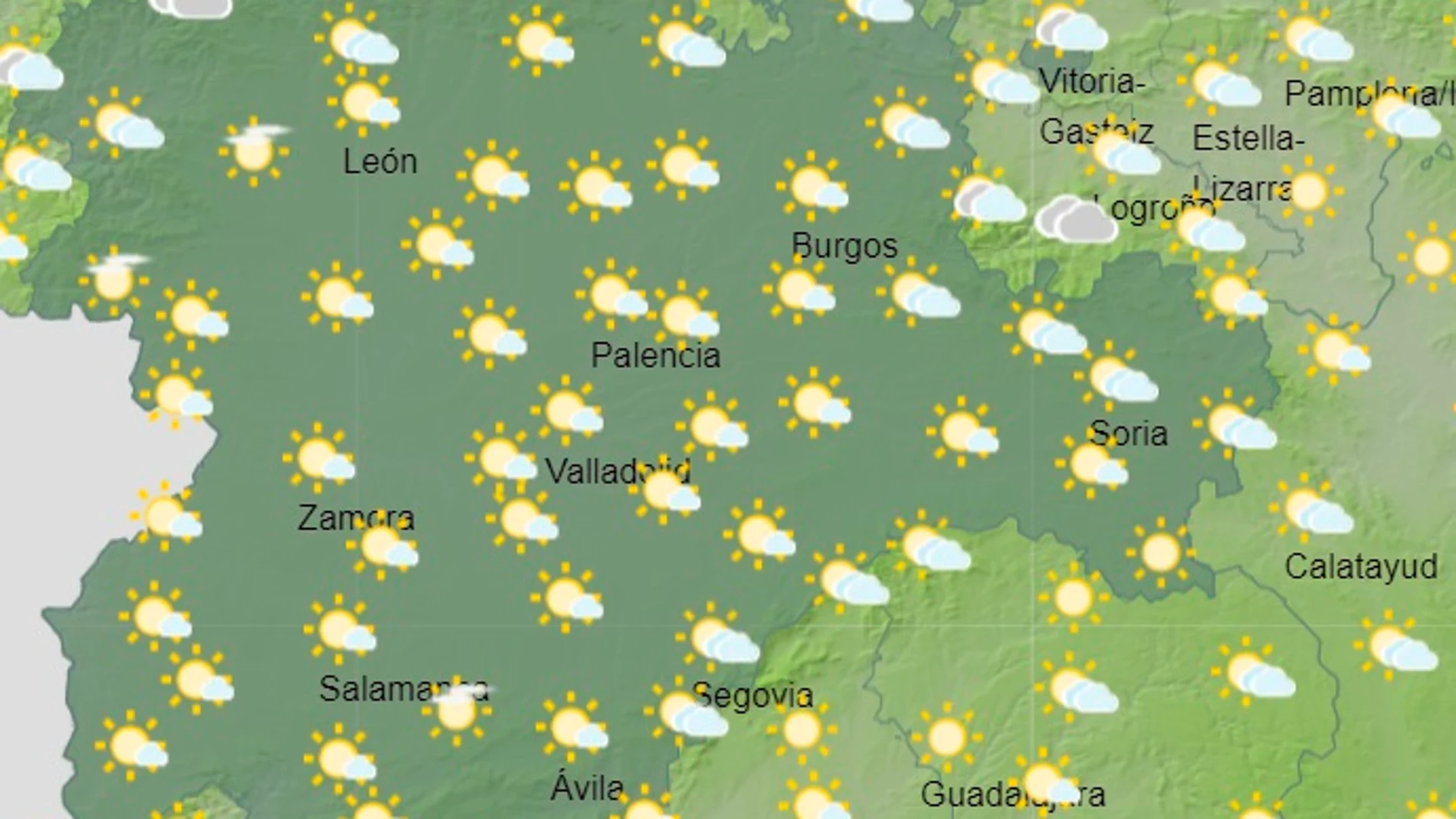 Previsión del tiempo para el Viernes de Dolores