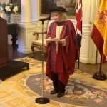 En apenas unos días, Núria Espert ha recibido dos alegrías: el Max de Honor y, ahora, el Honoris Causa en Londres