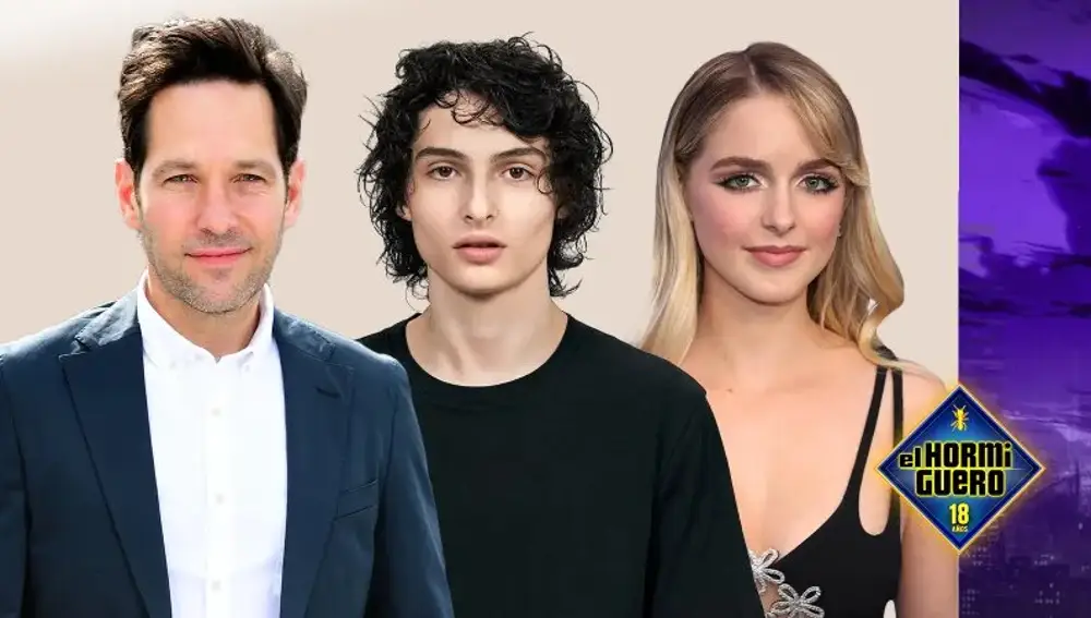 Paul Rudd, Finn Wolfhard y Mckenna Grace anunciado por 'El Hormiguero'