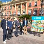 Imagen de la presentación del cartel de las Fiestas de Primavera 2024