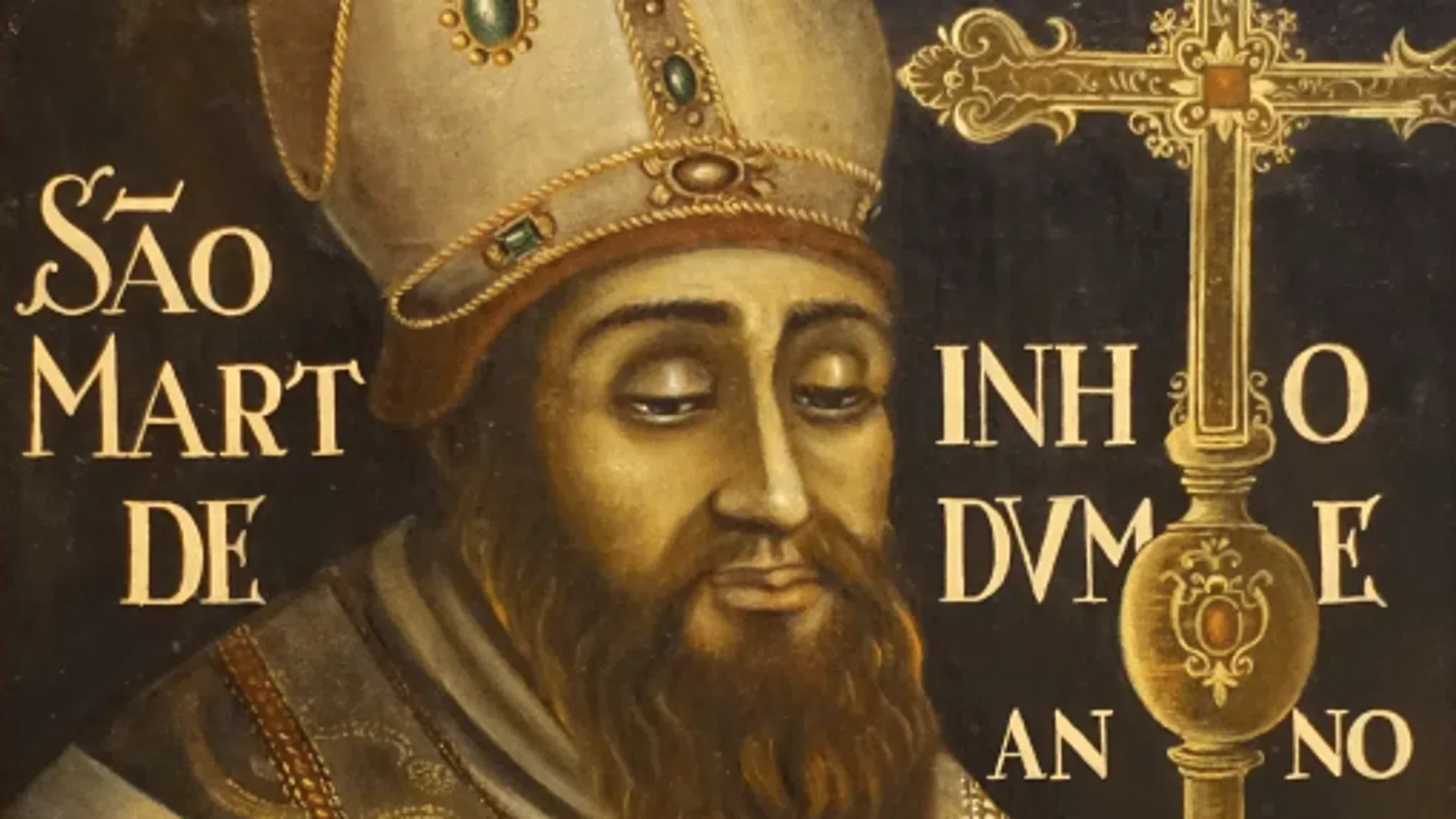 Retrato de San Martín de Dumio, también conocido como San Martín de Braga