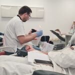 Un equipo se sanitarios se ha desplazado a las instalaciones de la empresa en Alhama de Murcia