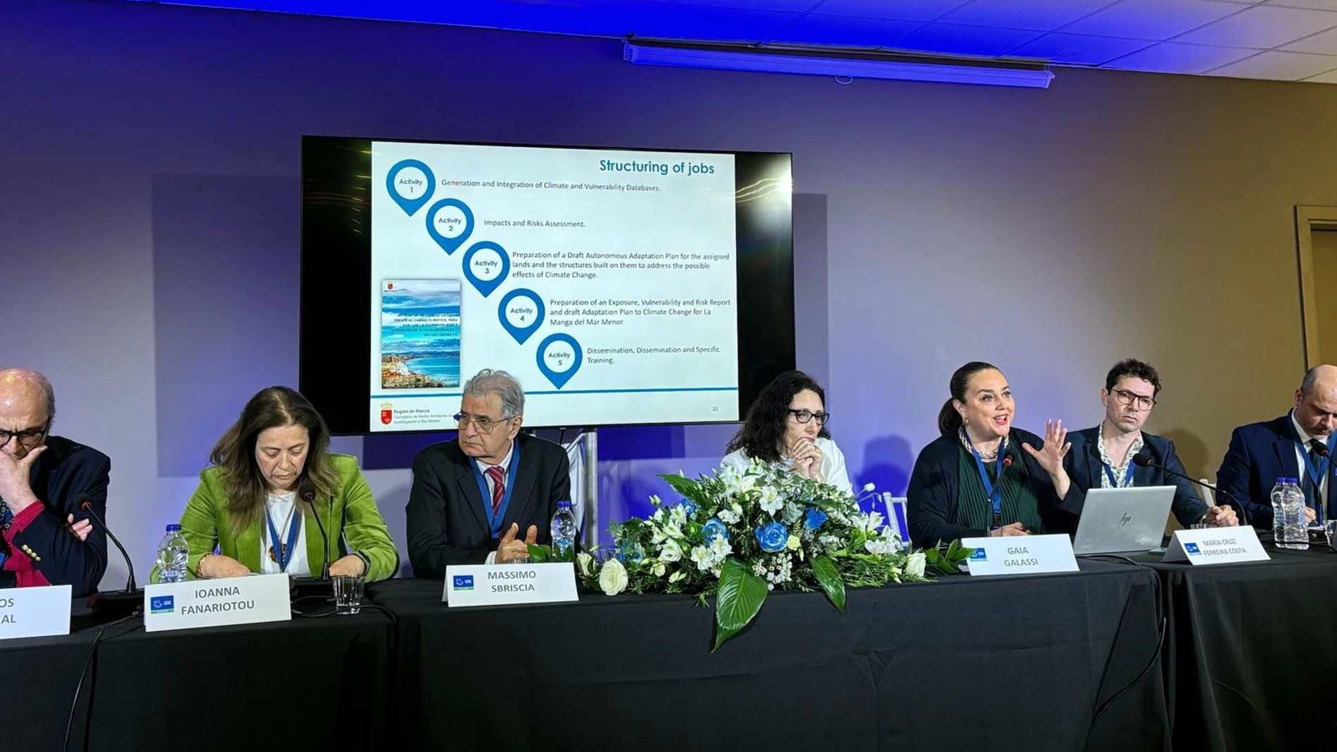La secretaria autonómica de Energía, Sostenibilidad y Acción Climática, María Cruz Ferreira, participa en Grecia en un seminario sobre vulnerabilidad climática en las zonas costeras