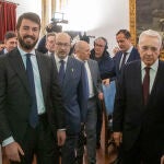 El vicepresidente de la Junta de Castilla y León, Juan García-Gallardo, inaugura el seminario ''Fin del terrorismo y distorsión del relato: el complejo equilibrio con la dignidad, la justicia y la memoria de las víctimas'