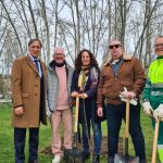 El alcalde de Salamanca, Carlos García Carbayo, inaugura el "Bosque de la Cultura"