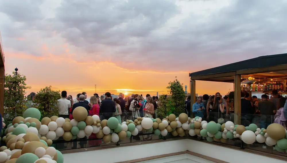 Terraza del BLESS Hotel Madrid