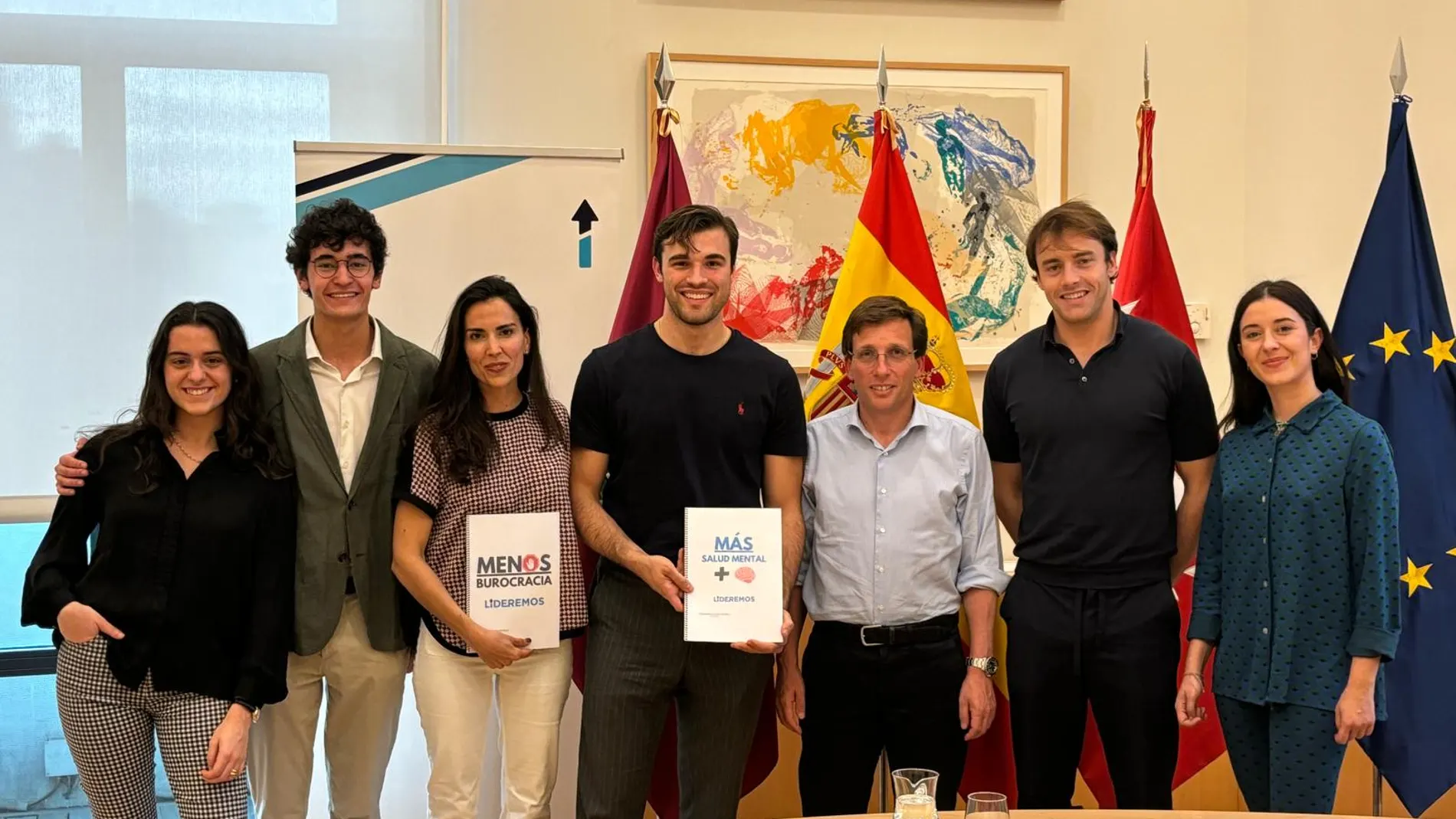 Lideremos presenta a Almeida su propuesta de ley "Más Salud Mental"