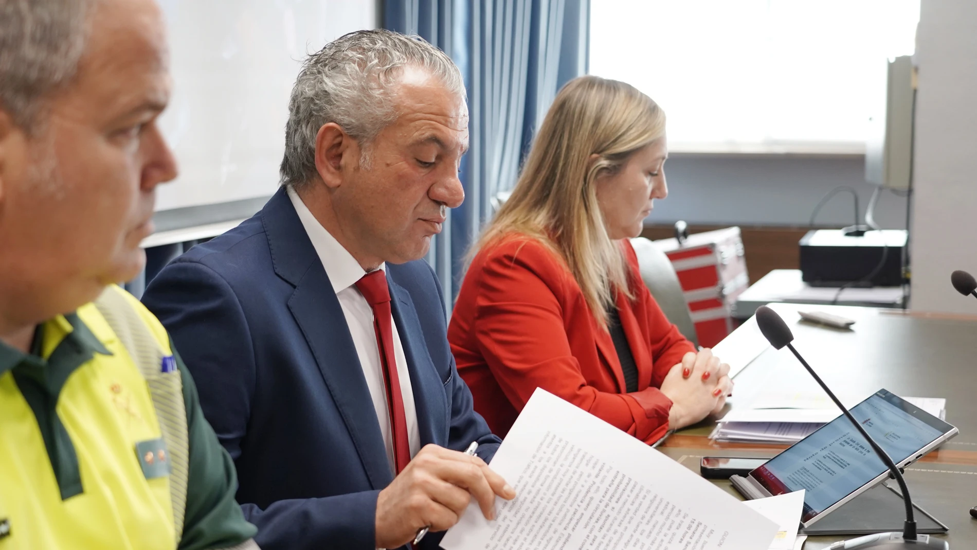 El delegado del Gobierno en Castilla y León, Nicanor Sen, presenta la Operación Especial de Tráfico de Semana Santa