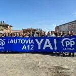 Acto reivindicativo del PP de Burgos y La Rioja en la localidad de Castildelgado