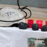 Recuerdo de familiares por los mineros fallecidos