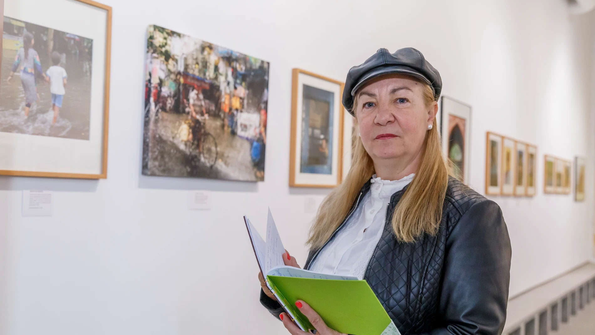La fotógrafa María Rosa de las Heras