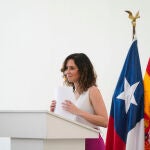 Isabel Díaz Ayuso participa en el coloquio de el diario digital El Líbero de Chile