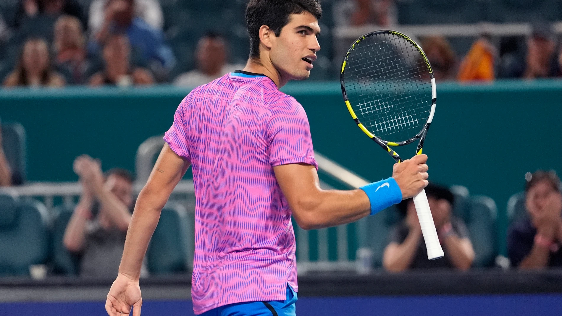 Alcaraz se mide a Monfils en la tercera ronda de Miami