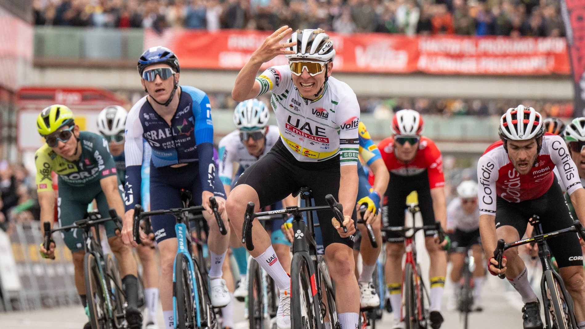 El esloveno Tadej Pogacar se corona con póquer en la Volta a Catalunya VOLTA A CATALUNYA 24/03/2024