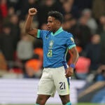 Los récords de Endrick con la selección brasileña tras marcar a Inglaterra