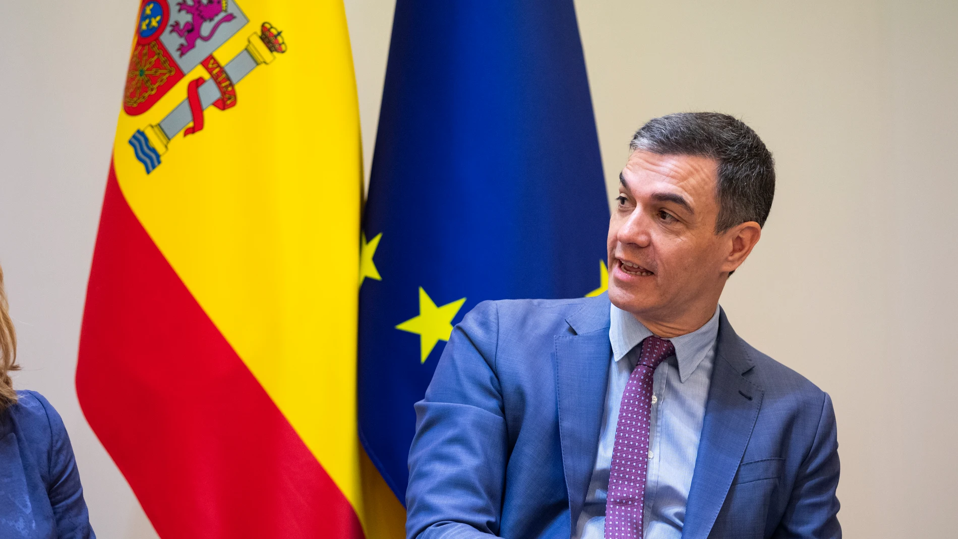 Pedro Sánchez recibe en Moncloa a representantes del mundo de la cultura. © Jesús G. Feria.