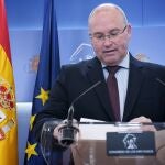 Miguel Tellado ofrece una rueda de prensa sobre actualidad política en el Congreso 