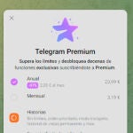 Telegram te 'regala' la suscripción Premium a cambio de usar tu número para enviar SMS de verificación.