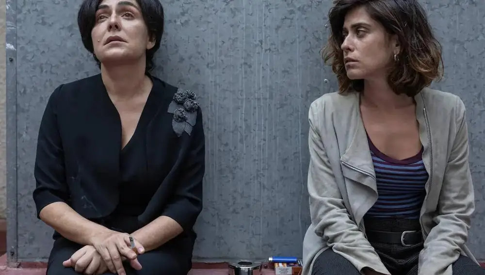 Candela Peña y María León en la serie 'El caso Asunta'