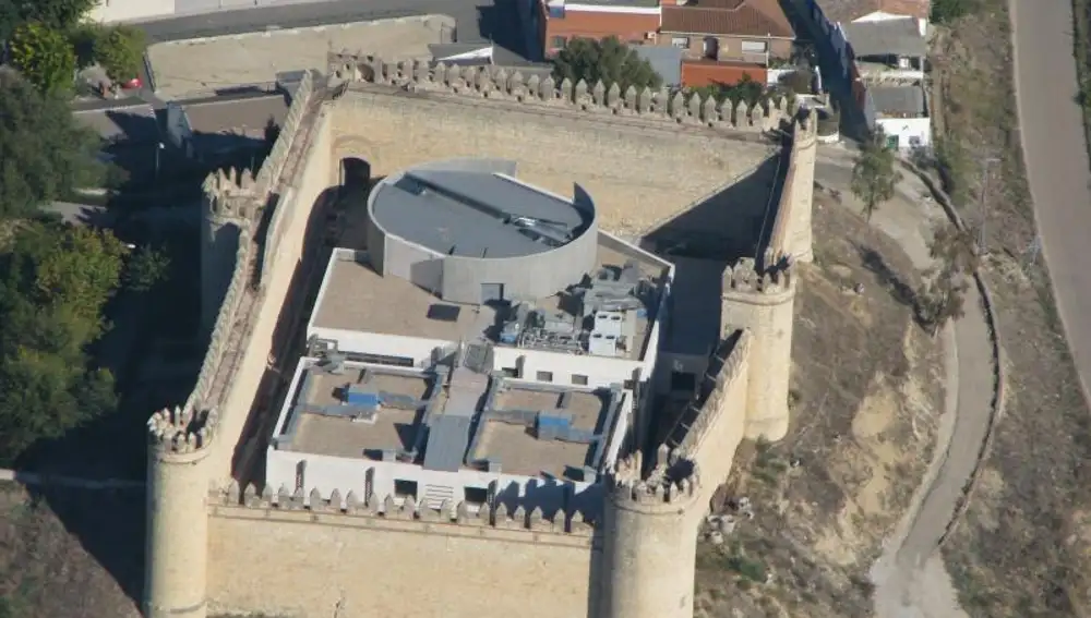 Panorámica del castillo de Maqueda, en Toledo