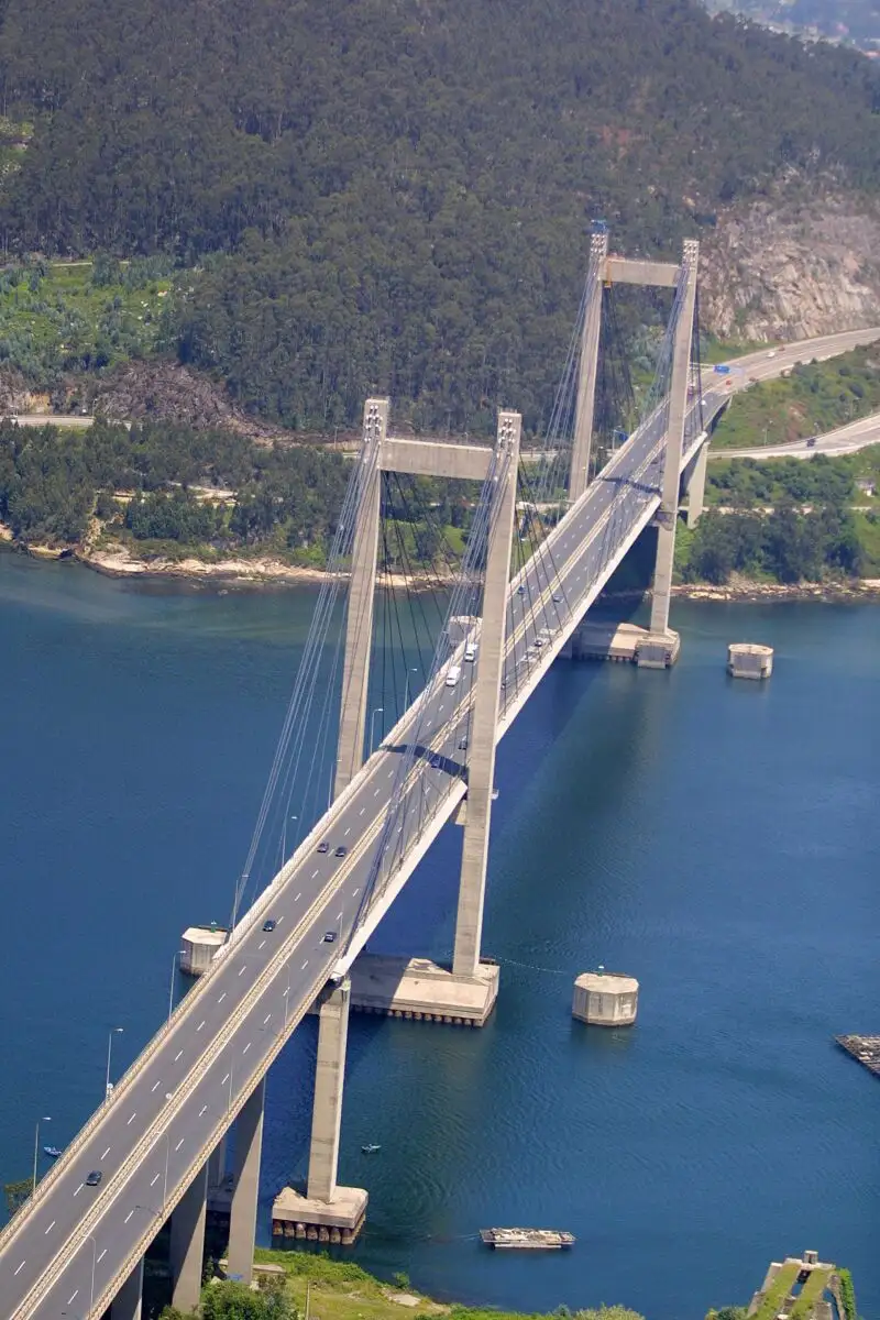 Puente de Rande en la AP-9.