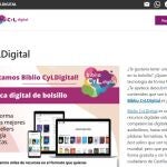 Imagen de la página web de la biblioteca online gratuita de la Junta