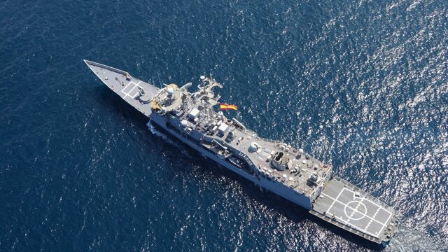 Mahón, entre las bases españolas en la 'Operación Sea Guardian' de la OTAN