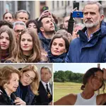 La Semana Santa de la Familia Real