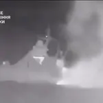 Ucrania.-Reino Unido constata la llegada de refuerzos al puerto ruso Novorosíisk para proteger a la Flota del Mar Negro