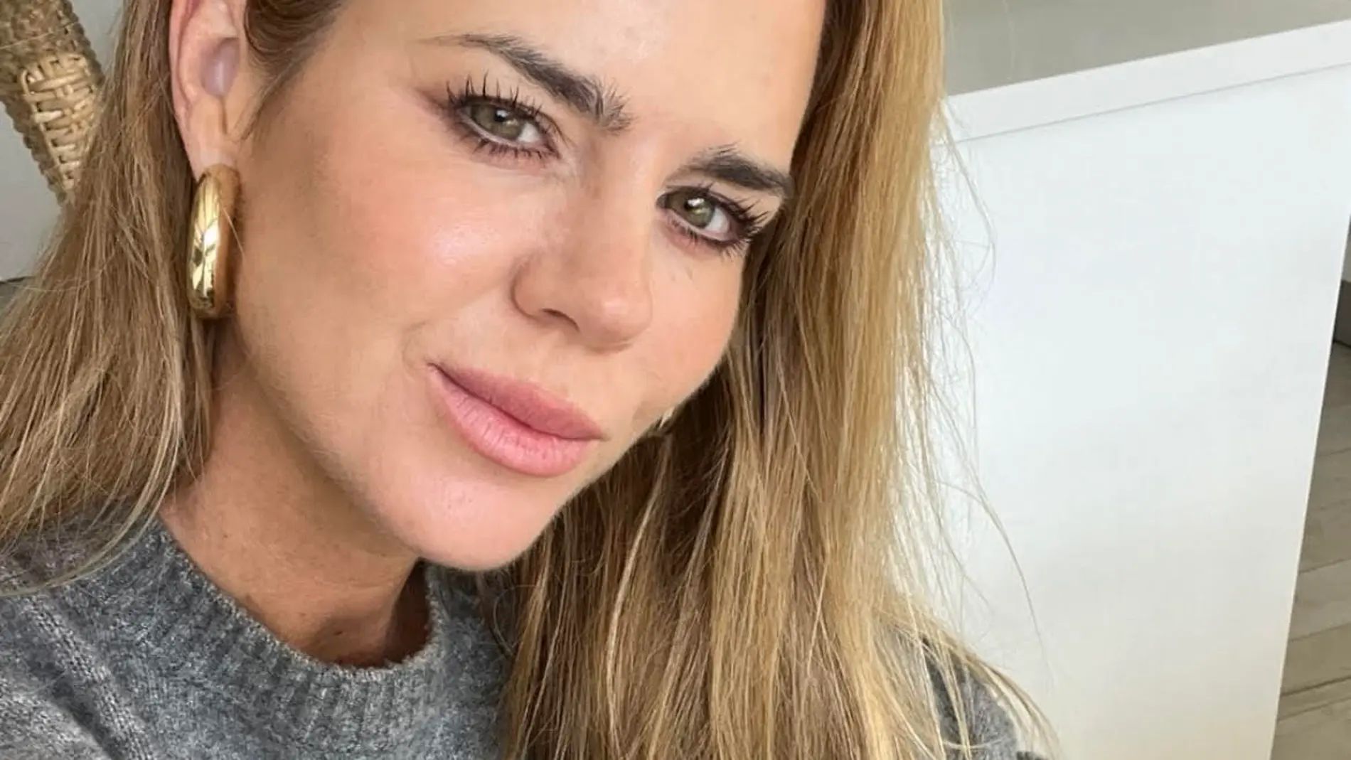 Amelia Bono de vuelta ya en Madrid.