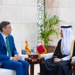 Spain's Prime Minister Pedro Sanchez visits Qatar