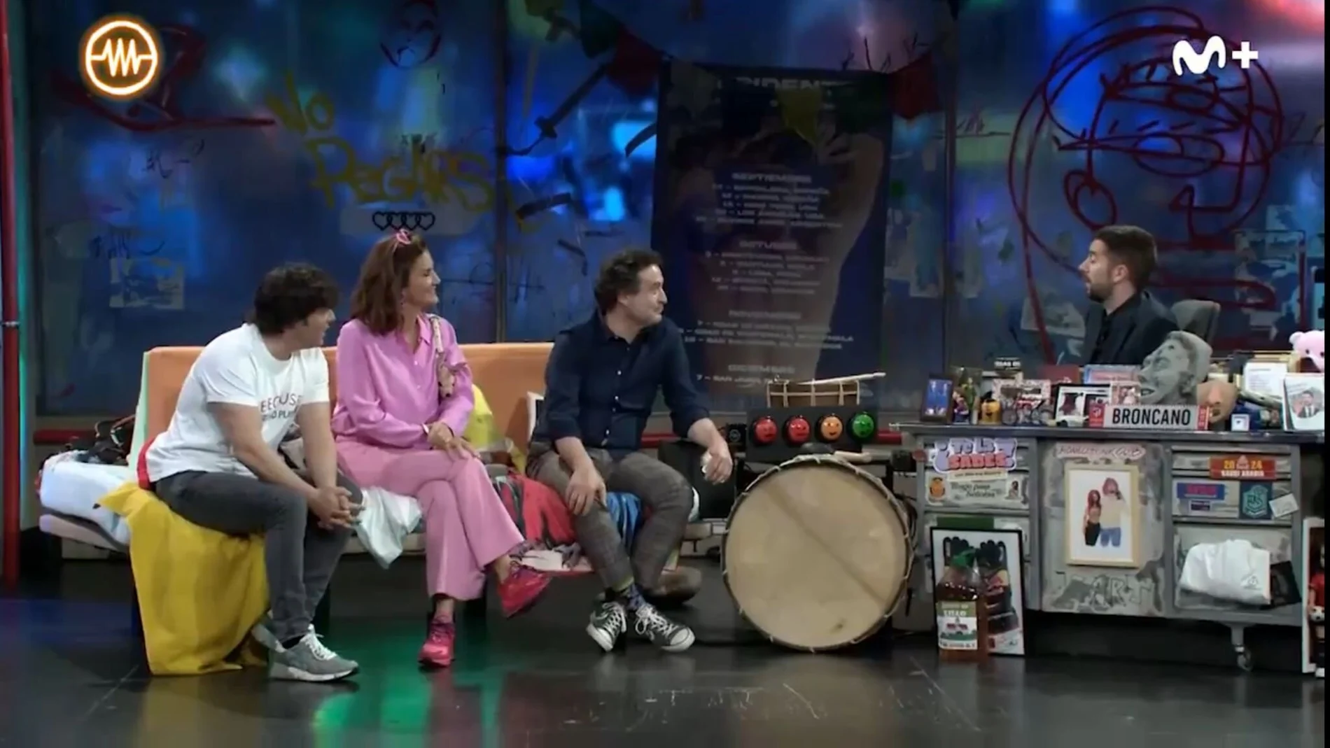 Jordi Cruz, Samantha Vallejo-Nágera y Pepe Rodríguez en 'La Resistencia'
